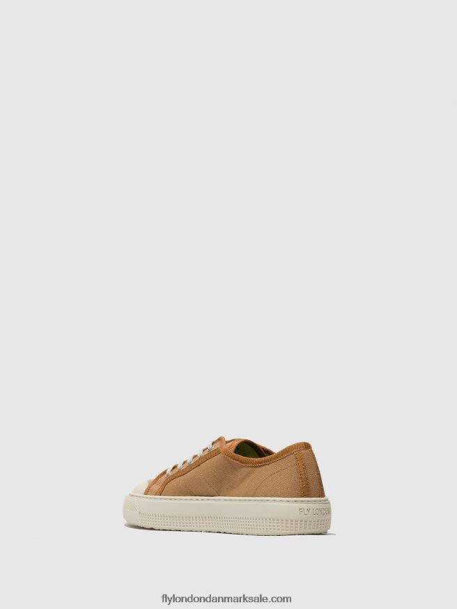 Fly London Kvinder snøresko tere557 X84ZLZ740 taupe