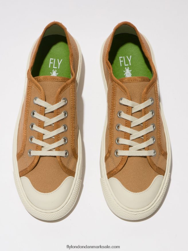 Fly London Kvinder snøresko tere557 X84ZLZ740 taupe