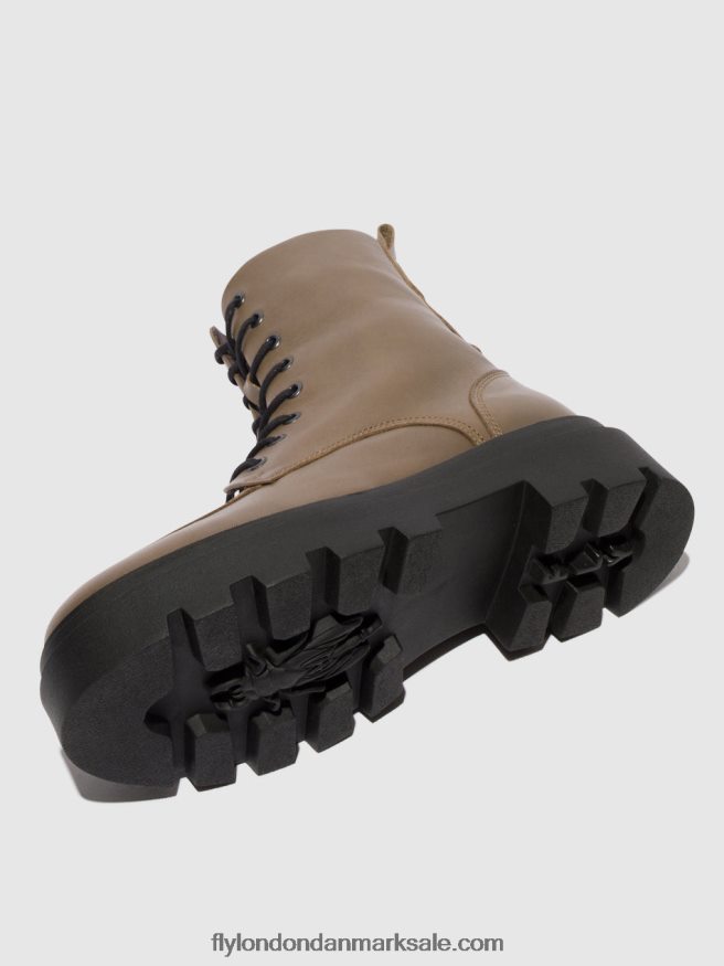 Fly London Kvinder ankelstøvler med snøre jaye878 X84ZLZ101 taupe