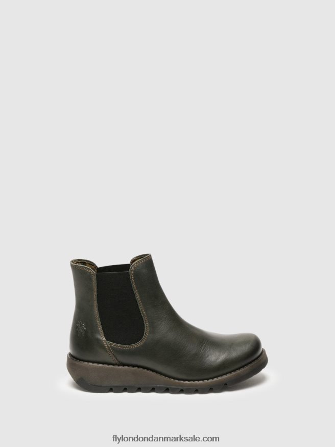 Fly London Kvinder chelsea ankelstøvler X84ZLZ276 salv diesel