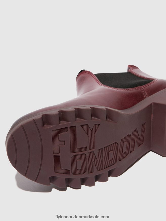 Fly London Kvinder chelsea ankelstøvler rika894 X84ZLZ126 lilla (lilla sål)
