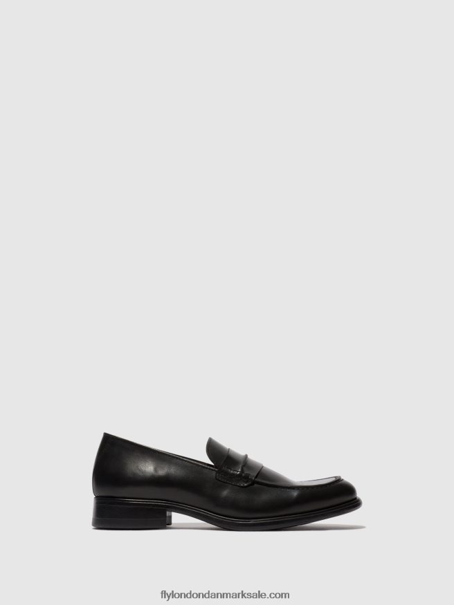 Fly London Mænd loafers sko mebo956 X84ZLZ816 sort