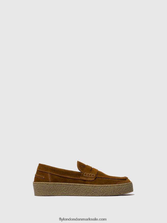 Fly London Mænd slip-on sko roel517 X84ZLZ826 tan