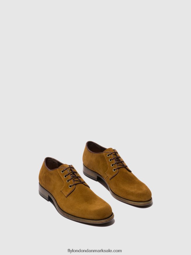 Fly London Mænd snøresko maso957 X84ZLZ820 tan