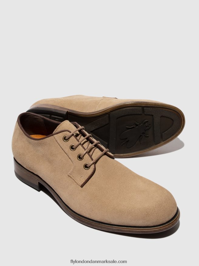 Fly London Mænd snøresko maso957 X84ZLZ821 beige