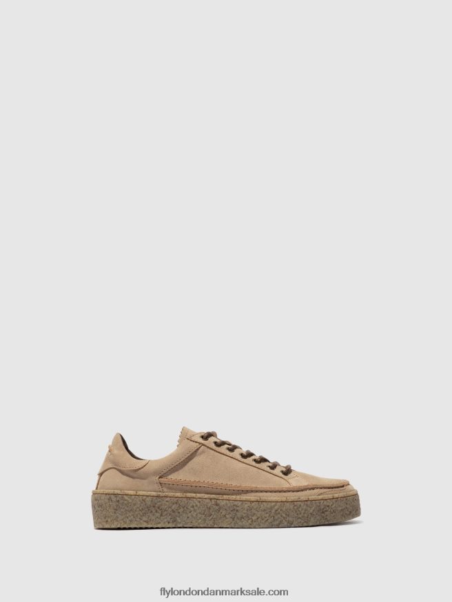 Fly London Mænd snøresko ronn519 X84ZLZ829 beige