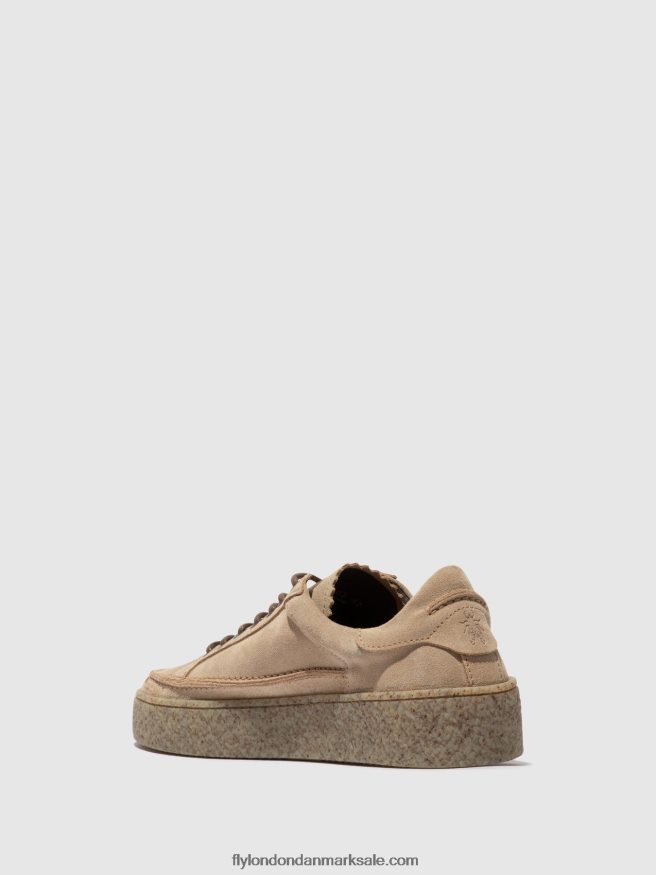 Fly London Mænd snøresko ronn519 X84ZLZ829 beige