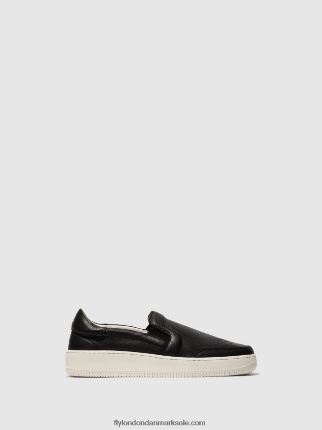Fly London Mænd slip-on sneakerskål515 X84ZLZ837 sort