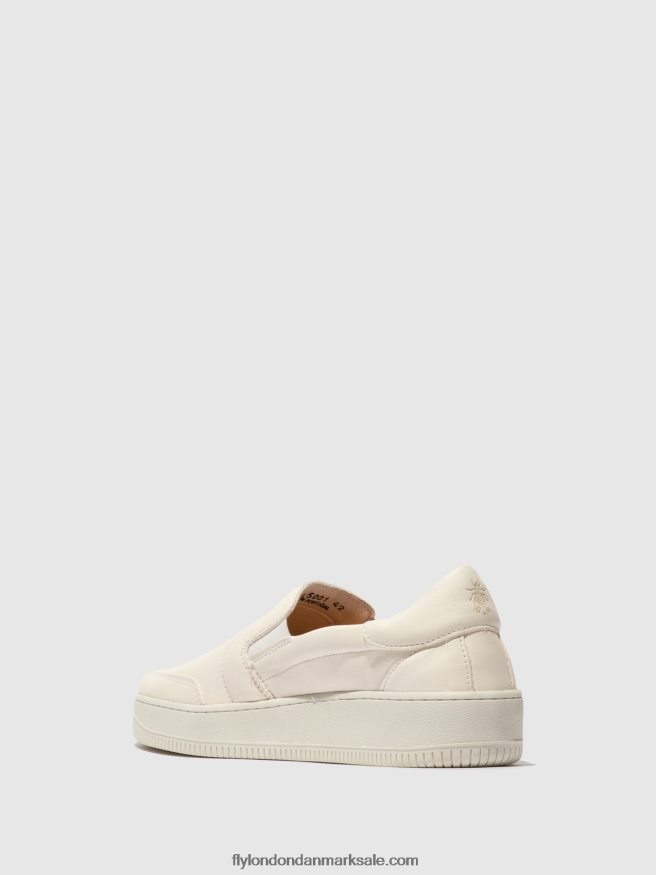 Fly London Mænd slip-on sneakerskål515 X84ZLZ838 offwhite