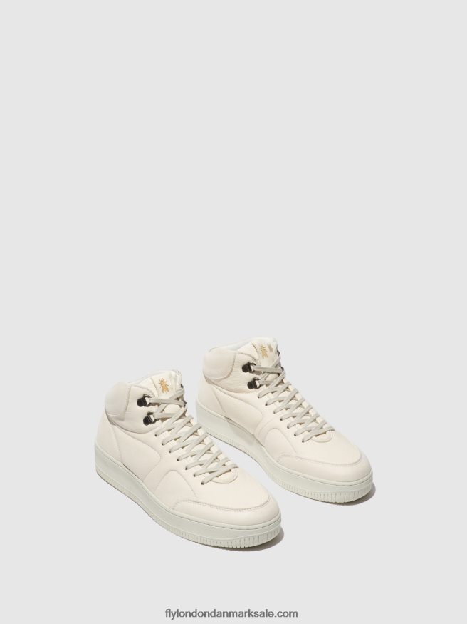 Fly London Mænd snøresko beap543 X84ZLZ834 offwhite