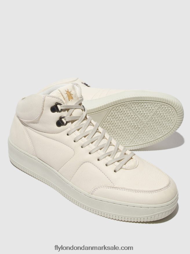 Fly London Mænd snøresko beap543 X84ZLZ834 offwhite