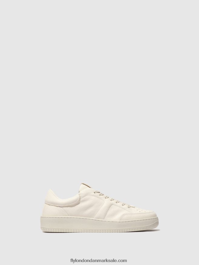 Fly London Mænd snøresko bude516 X84ZLZ836 offwhite