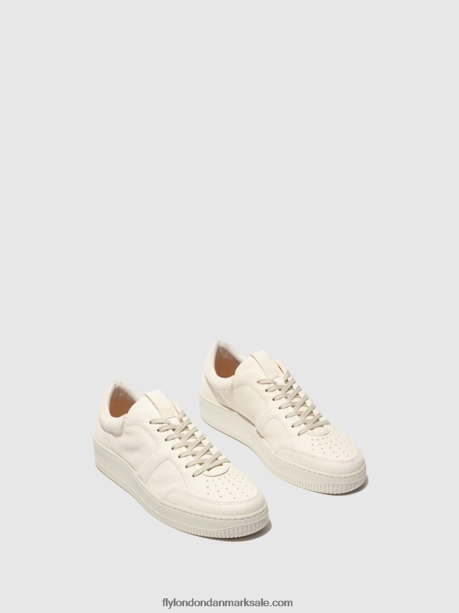 Fly London Mænd snøresko bude516 X84ZLZ836 offwhite