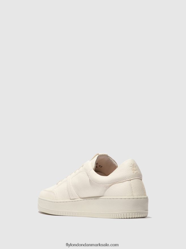 Fly London Mænd snøresko bude516 X84ZLZ836 offwhite